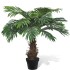 Árbol palmera artificial Cycus con macetero 80