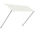 Toldo retráctil con LED color crema 250x150
