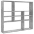 Estantería de pared contrachapada gris hormigón 90x16x78