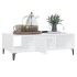 Mesa de centro madera contrachapada blanco 103,5x60x35