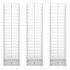 Cestas de muro de gaviones alambre galvanizado 25x25x100 3