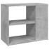 Armario auxiliar madera contrachapada gris hormigón 60x30x50