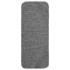 Alfombrillas de escalera 15 uds gris rectangular 60x25