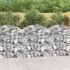 Cesta gaviones forma arco hierro galvanizado 100x50x100/120