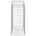 Cesta gaviones forma arco hierro galvanizado 100x50x100/120