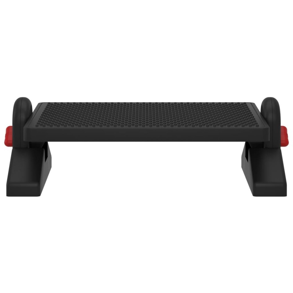 Reposapiés negro 50x30,5x17