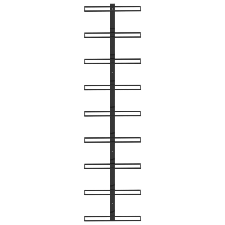 Botellero de pared para 9 botellas hierro