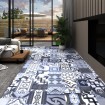 Tarimas autoadhesivas 20 uds PVC estampado coloreado 1,86 m²