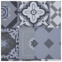Tarimas autoadhesivas 20 uds PVC estampado coloreado 1,86