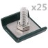 Conector de enrejado 25 sets