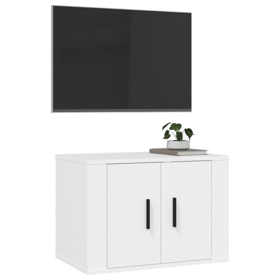 Mueble para TV de pared blanco 57x34,5x40