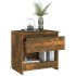 Mesitas de noche 2 uds madera contrachapada roble 40x30x39