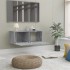 Mueble para TV madera de ingeniería gris Sonoma 80x30x30
