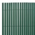 Valla de jardín de doble cara PVC verde 90x300