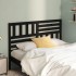Cabecero de cama madera maciza de pino negro 146x4x100
