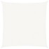Toldo de vela cuadrado HDPE blanco 3,6x3,6