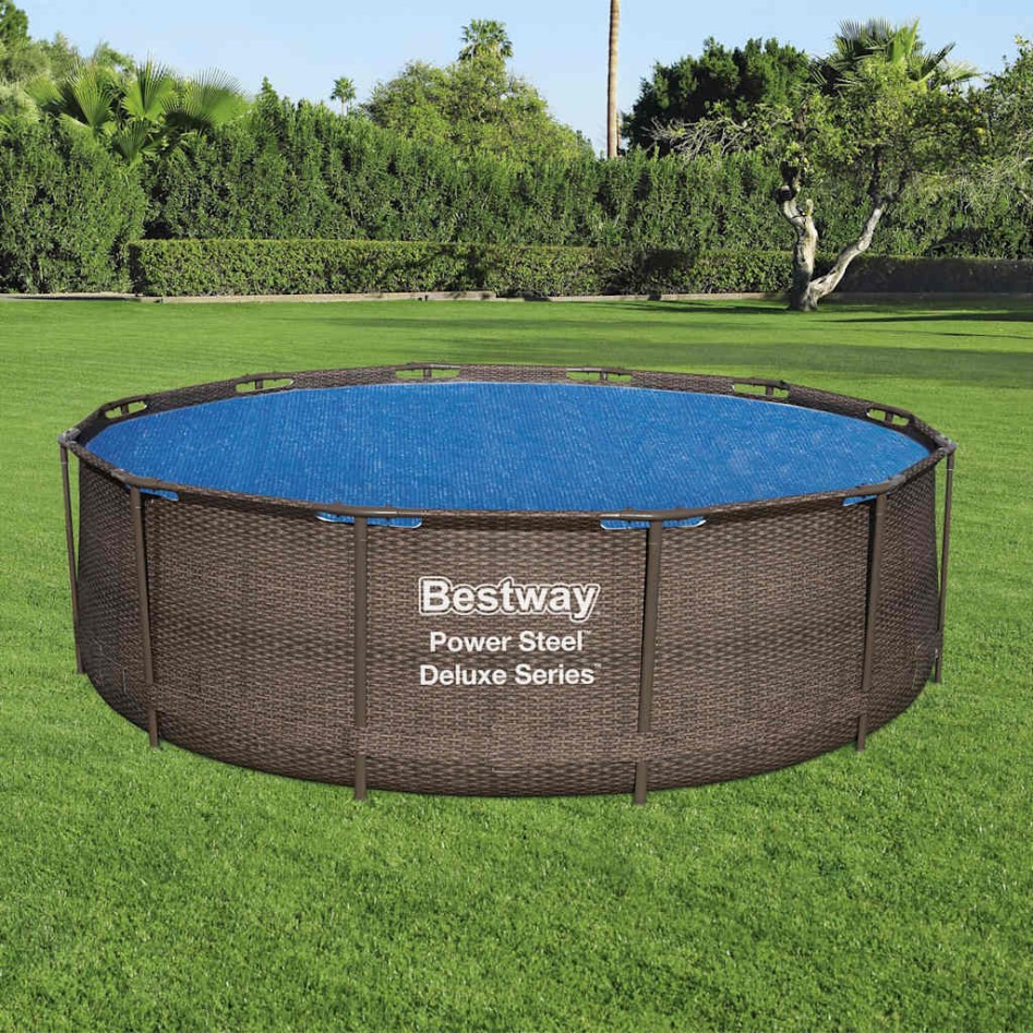 Bestway Cubierta solar para piscina Flowclear 356