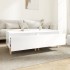 Mesas auxiliares 2 uds contrachapada blanco brillo 50x46x35