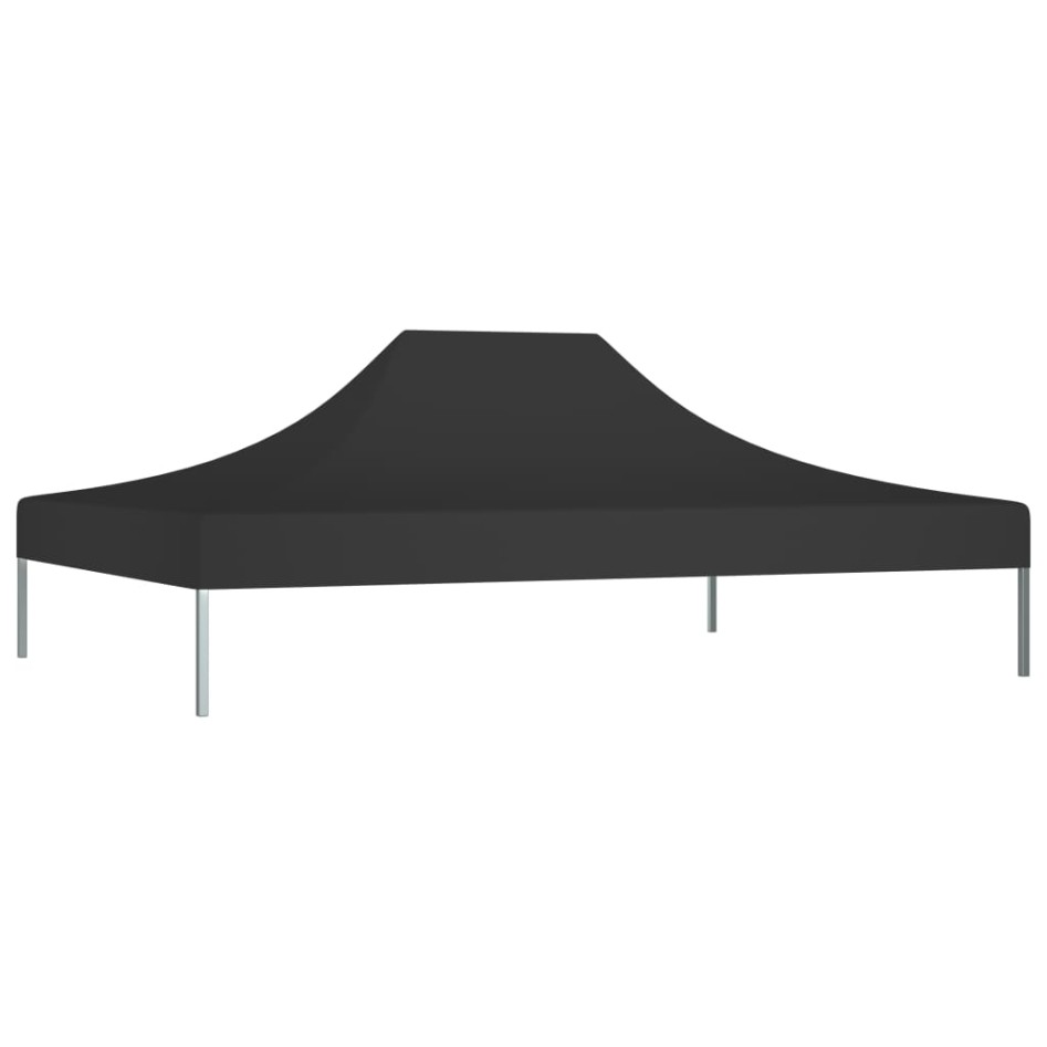 Techo de carpa para celebraciones negro 4x3 m 270