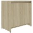 Armario de baño madera contrachapada color roble 60x33x61