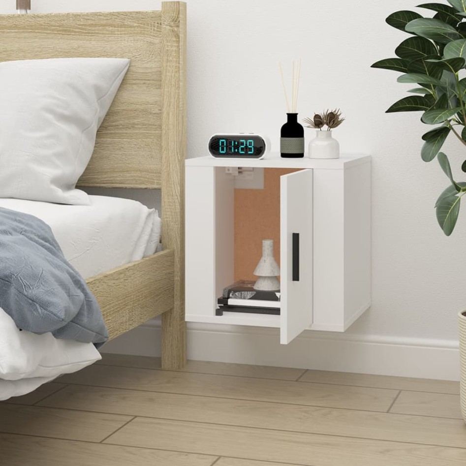 Mueble para TV de pared blanco 40x34,5x40