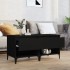 Mesas auxiliares 2 uds madera contrachapada negro 50x46x50
