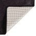 Alfombra lavable antideslizante gris antracita 80x300
