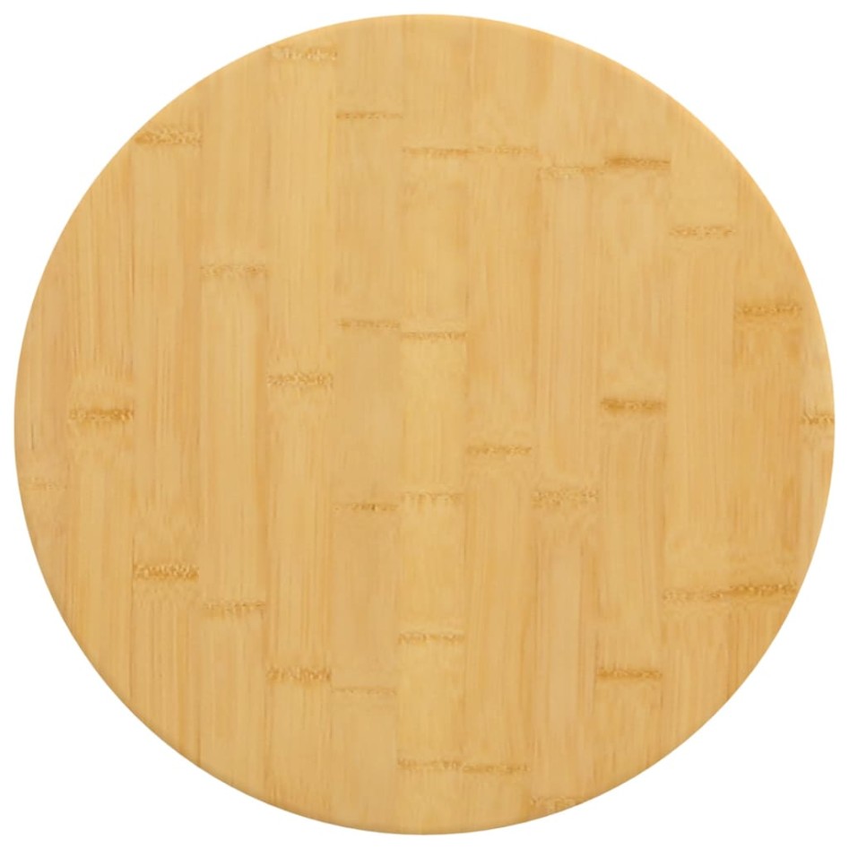 Tablero de mesa de bambú Ø50x2,5