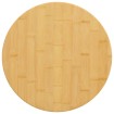 Tablero de mesa de bambú Ø50x2,5 cm