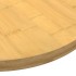 Tablero de mesa de bambú Ø50x2,5