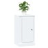 Aparador de madera contrachapada blanco 37,5x35,5x67,5