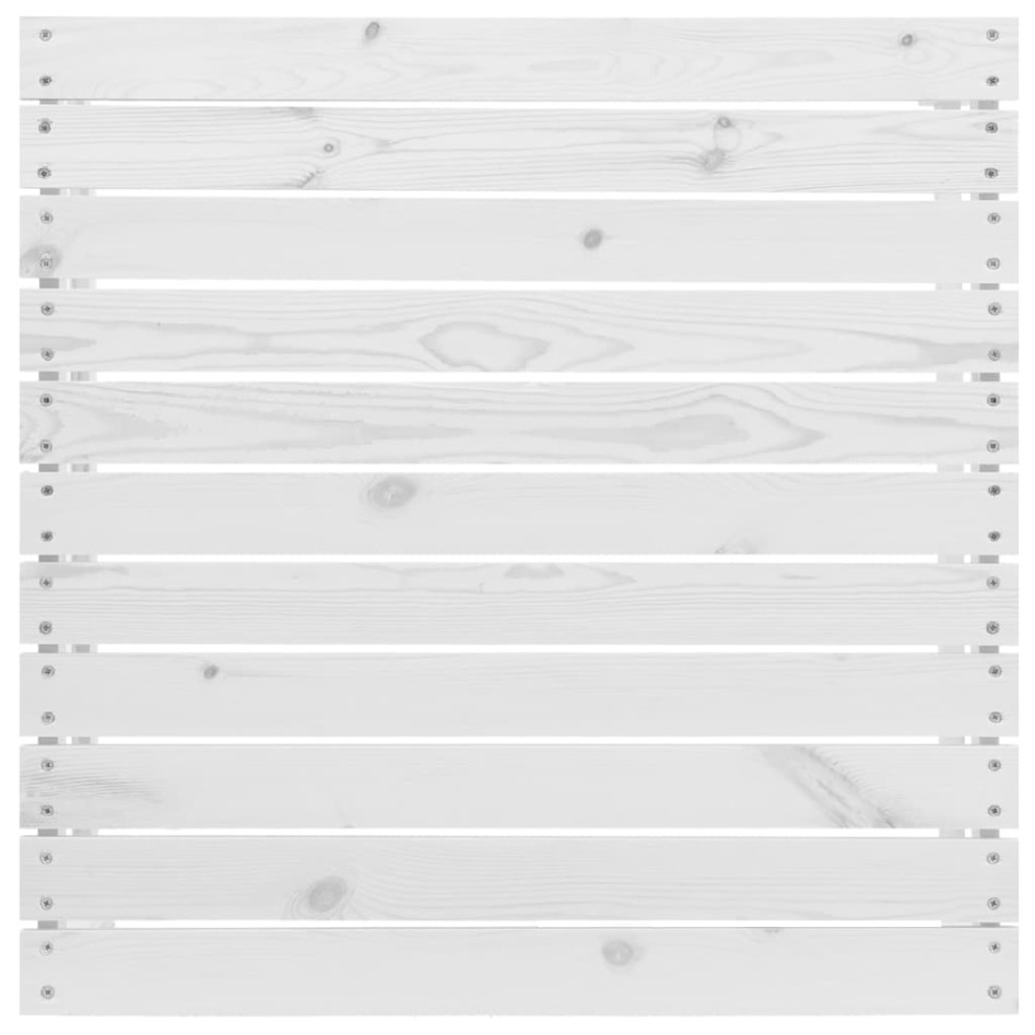 Taburete de jardín de madera maciza de pino