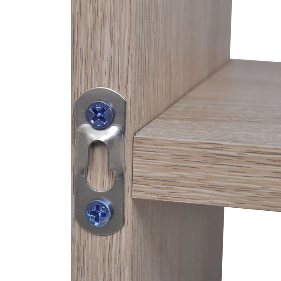 Estantería suspendida con 8 compartimentos color