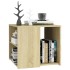 Mesa auxiliar madera contrachapada roble Sonoma 50x50x45