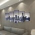 Set decorativo de lienzos para pared perfil Nueva York 100 x 50