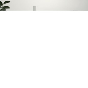 Mesa auxiliar madera contrachapada marrón roble 40x30x60