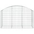 Cesta de gaviones forma arco hierro galvanizado