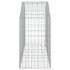 Cesta de gaviones forma arco hierro galvanizado