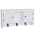 Armario de pared para llaves y joyas con puertas y