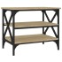 Mesa auxiliar madera contrachapada roble Sonoma 55x38x45