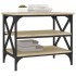 Mesa auxiliar madera contrachapada roble Sonoma 55x38x45