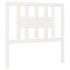 Cabecero madera maciza de pino blanco 96x4x100