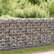 Cesta para muro de gaviones de alambre galvanizado 100x50x30 cm