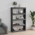 Estantería/divisor de espacios madera pino gris 80x30x135,5