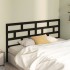 Cabecero de cama madera maciza de pino negro 206x4x100