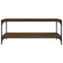 Mesa de centro madera contrachapada roble marrón 80x50x40