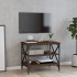 Mueble para TV madera contrachapada marrón roble 60x40x50