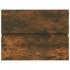 Mueble de lavabo contrachapado roble ahumado 60x38,5x45