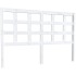 Cabecero de cama madera maciza de pino blanco 145,5x4x100
