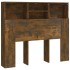 Mueble cabecero roble ahumado 120x19x103,5